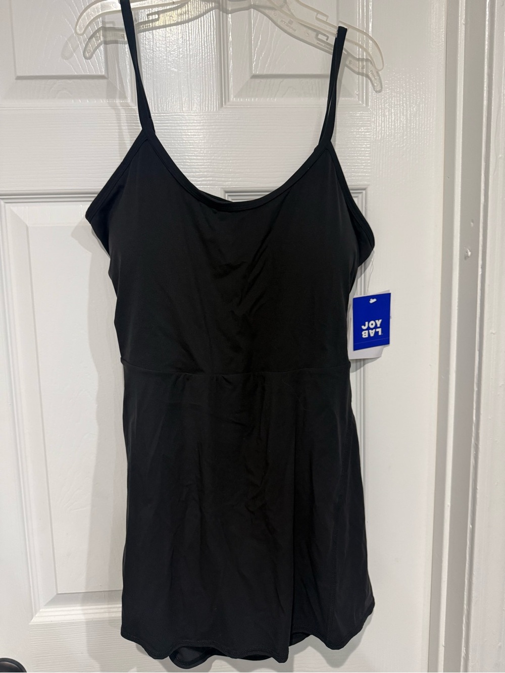 JoyLab Black Strappy Sleep Romper size XXL NWT